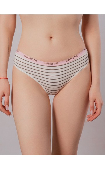 Женские трусы слипы Indefini 3326LUF