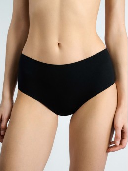 Женские бесшовные трусы Бразильяна черные 5097WUV