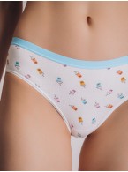 Хлопковые трусы-слипы с забавным принтом Indefini 3224LUB Хлопковые трусы-слипы с забавным принтом Indefini 3224LUB