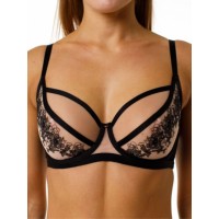 Бюстгальтер Coquette Revue GEISHA 81125 Черный