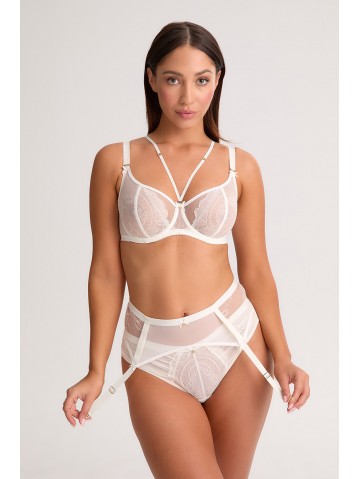 Пояс Bella Misteria для чулок Meringue Cream Galter Belt Ecru