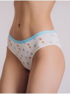 Хлопковые трусы-слипы с забавным принтом Indefini 3224LUB Хлопковые трусы-слипы с забавным принтом Indefini 3224LUB