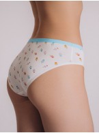 Хлопковые трусы-слипы с забавным принтом Indefini 3224LUB Хлопковые трусы-слипы с забавным принтом Indefini 3224LUB