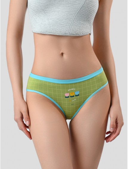 Женские трусы слипы Indefini 3226LUF