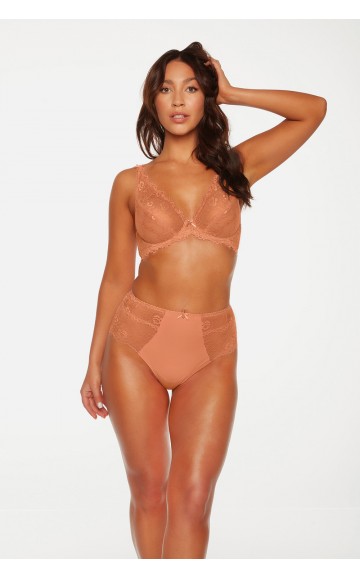 Трусы-бразилиана Bella Misteria Apricot Ilusion Brazilian