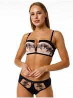 Бюстгальтер Coquette Revue GEISHA 55125 Черный