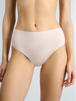 Женские бесшовные трусы стринги-танга молочные 5098WDV