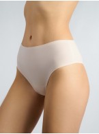 Женские бесшовные трусы стринги-танга молочные 5098WDV