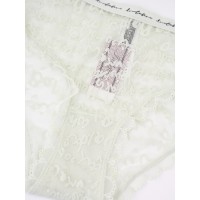 Женские кружевные трусы слипы Indefini 1299LUS