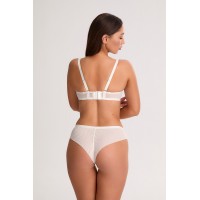 Трусы-бразилиана Bella Misteria Meringue Cream Brazilian Ecru