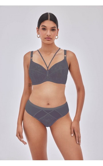 Трусы-бразилиана Alles Chiara Braziliany Graphite