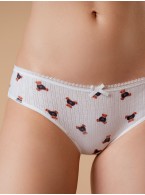 Женские трусы слипы Indefini 5022LUF