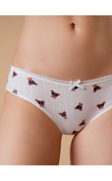 Женские трусы слипы Indefini 5022LUF
