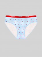 Женские трусы слипы Indefini 3048LUF