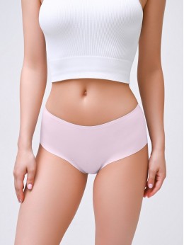 Женские трусы слипы Indefini бесшовные сиреневые 4132WUV