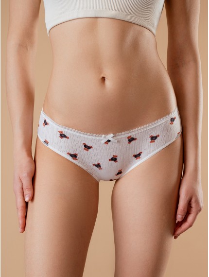 Женские трусы слипы Indefini 5022LUF