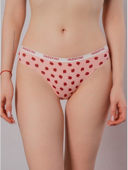 Женские трусы слипы Indefini 3353LUF