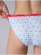 Женские трусы слипы Indefini 3048LUF