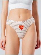 Женские трусы слипы Indefini 3354LUF