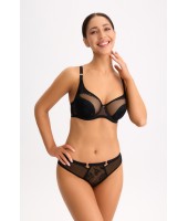 Трусы-бразилиана Bella Misteria Black Diamond Brazilian