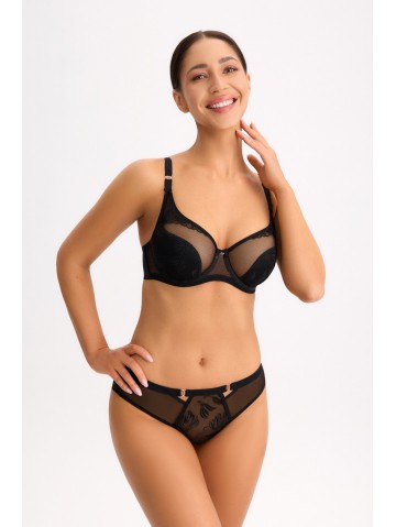 Трусы-бразилиана Bella Misteria Black Diamond Brazilian