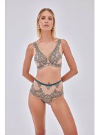 Трусы-стринги Alles Splendore Stringi Classic Beige-Green Трусы-стринги Alles Splendore Stringi Classic Beige-Green