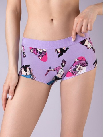 Женские трусы шорты Indefini 3301LUF