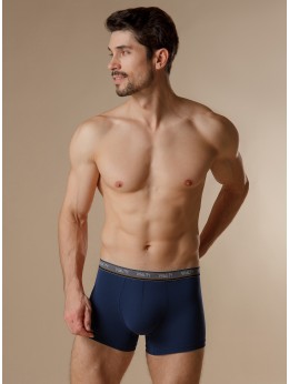 Синие хлопковые мужские боксеры Indefini 4034MUG Синие хлопковые мужские боксеры Indefini 4034MUG