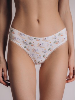 Женские трусы слипы Indefini 3290LUF