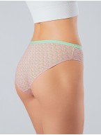 Женские трусы слипы Indefini 3164LUF