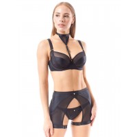 Пояс для чулок Coquette Revue PLAIN 66116 Черный