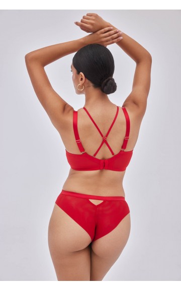 Трусы-бразилиана Alles Chiara Braziliany Red