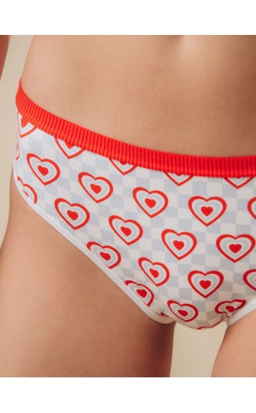 Женские трусы слипы Indefini 3339LUB