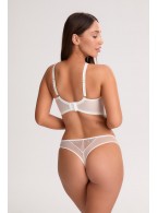 Трусы-стринг Bella Misteria Meringue Cream Thong Ecru