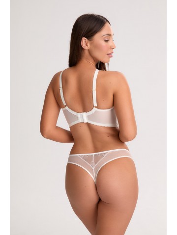 Трусы-стринг Bella Misteria Meringue Cream Thong Ecru