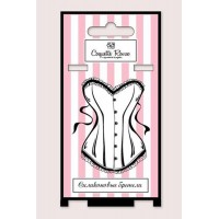 Бретели силиконовые (с металлическим крючком) 12 мм Coquette Revue 38025