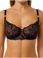 Бюстгальтер Coquette Revue PAPILLON 81123 Черный