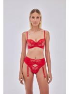 Пояс Alles Adore Garter Belt Red