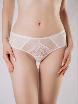 Женские Стринги белые кружевные 1180WDV