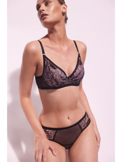 Трусы-бразилиана Alles Glossy Iris Brazyliany