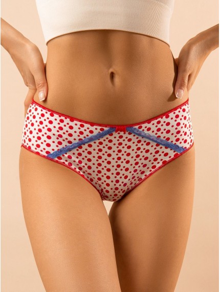 Женские трусы слипы Indefini 3130LUF