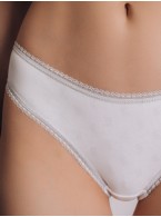 Белые женские хлопковые трусы 3522LUB