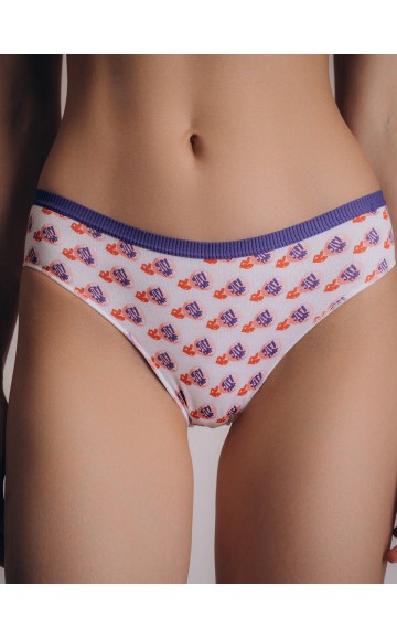 Женские трусы слипы Indefini 3287LUB