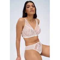 Трусы-бразилиана Alles Chiara Gold Brazyliany Off-White