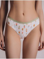 Женские трусы слипы Indefini с принтом 3341LUB