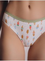 Женские трусы слипы Indefini с принтом 3341LUB Женские трусы слипы Indefini с принтом 3341LUB