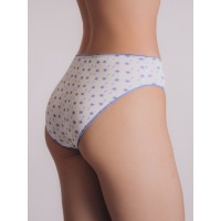 Женские белые трусы слипы 3255LUB