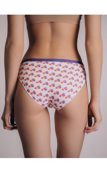 Женские трусы слипы Indefini 3287LUB