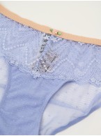 Женские кружевные трусы слипы Indefini 1390LUS