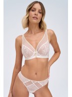 Трусы-бразилиана Alles Chiara Gold Brazyliany Off-White